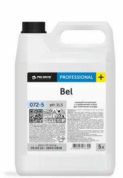 *PRO-BRIT BEL для осветления посуды с дезинфицирующим эффектом, 5л   072-5