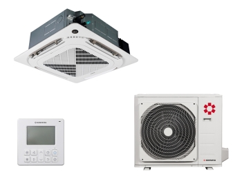 Кондиционер кассетного типа Kentatsu KSVT140HFAN3R / KPU95-DR / KSUTB140HFAN3L