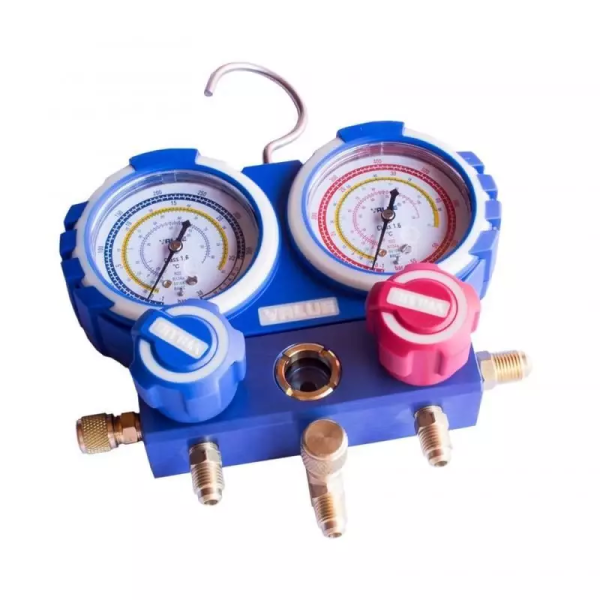 Манометрический коллектор VMG-2-R410a-B-03 (R22, R134A, R407C, R404A)