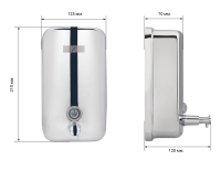 Дозатор для жидкого мыла BXG-SD-H1-1000