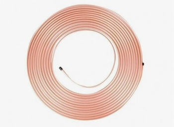 3/8 Труба медная, стенка 0,65 мм, бухта 50м